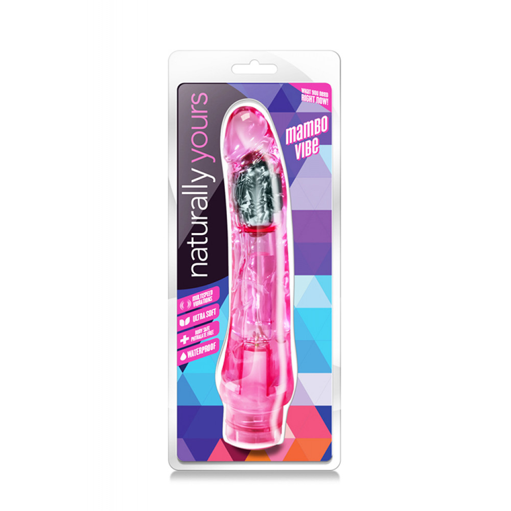 Вибраторы реалистичные - Вибратор NATURALLY YOURS MAMBO VIBE PINK 3