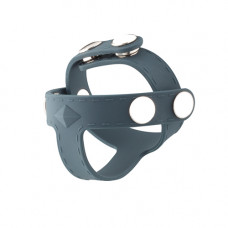 Эрекционное кольцо Boners T-shape Ball Splitter, серое
