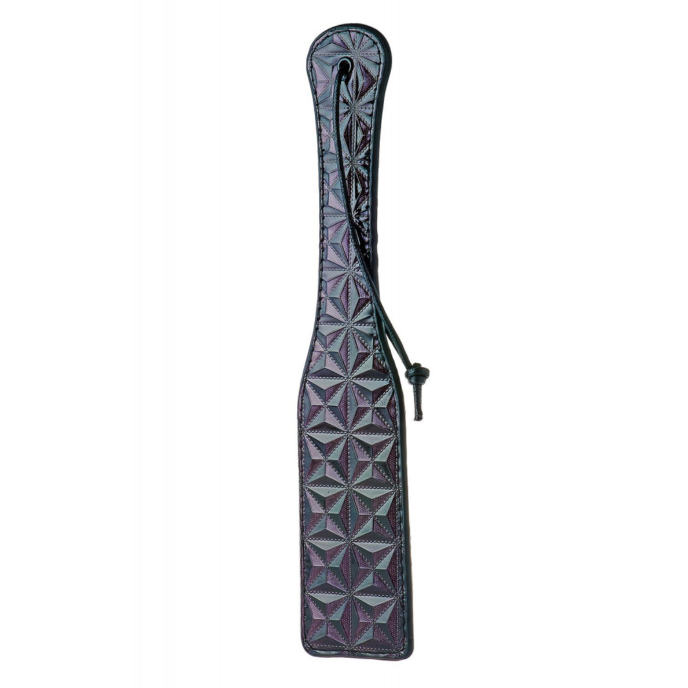 Плети, стеки, флоггеры, тиклеры - Шлепалка BLAZE PADDLE PURPLE 1