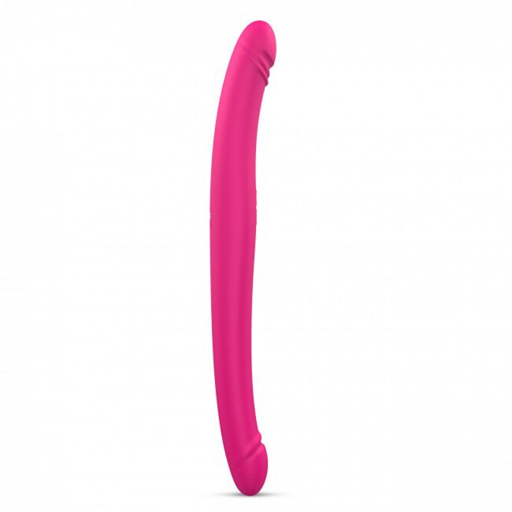 Двухсторонние фаллоимитаторы - Вибратор-пульсатор двусторонний Dorcel ORGASMIC DOUBLE DO 8