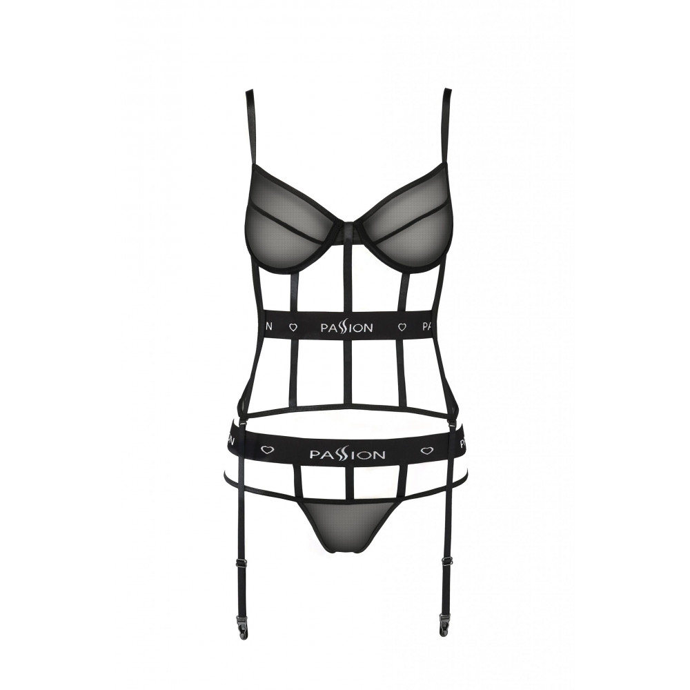 Эротическое белье - Корсет KYOUKA CORSET black S/M - Passion 2