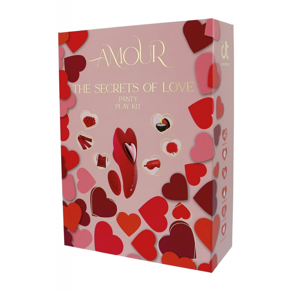 Секс игрушки - Набор эротических девайсов Dream Toys Amour The Secrets Of Love красный, 7 шт. 1