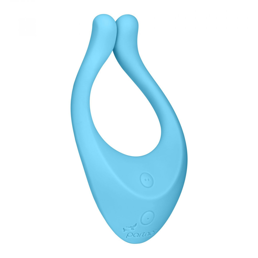 Вибраторы для пар - Вибратор для пар Satisfyer Endless Love Blue, 3 независимых мотора, многофункциональный