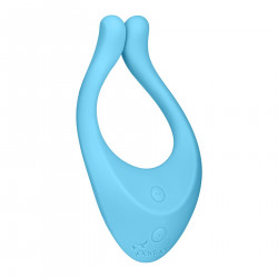 Вибратор для пар Satisfyer Endless Love Blue, 3 независимых мотора, многофункциональный