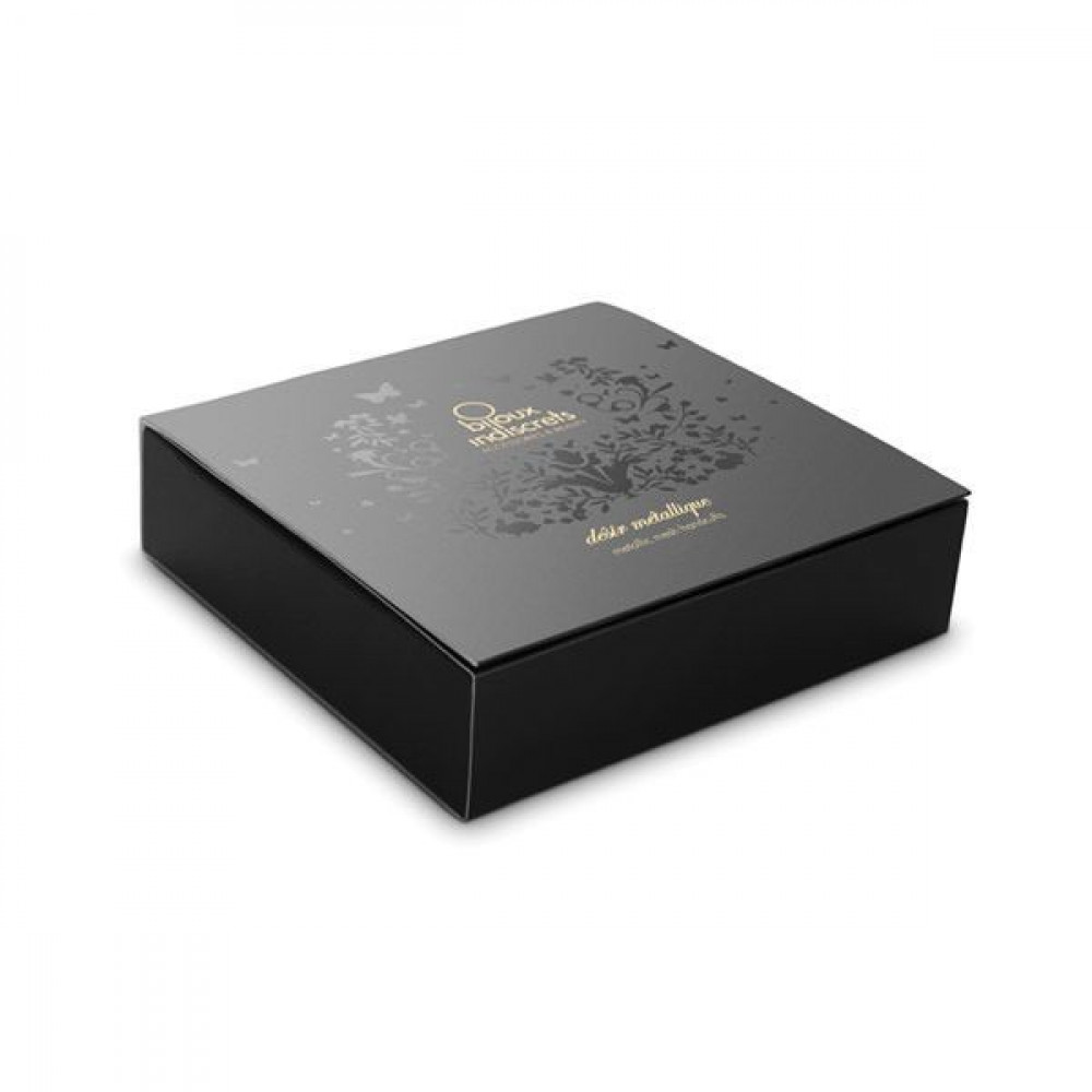 Наручники, веревки, бондажы, поножи - Наручники Bijoux Indiscrets Desir Metallique Handcuffs - Black, металлические, стильные браслеты 6