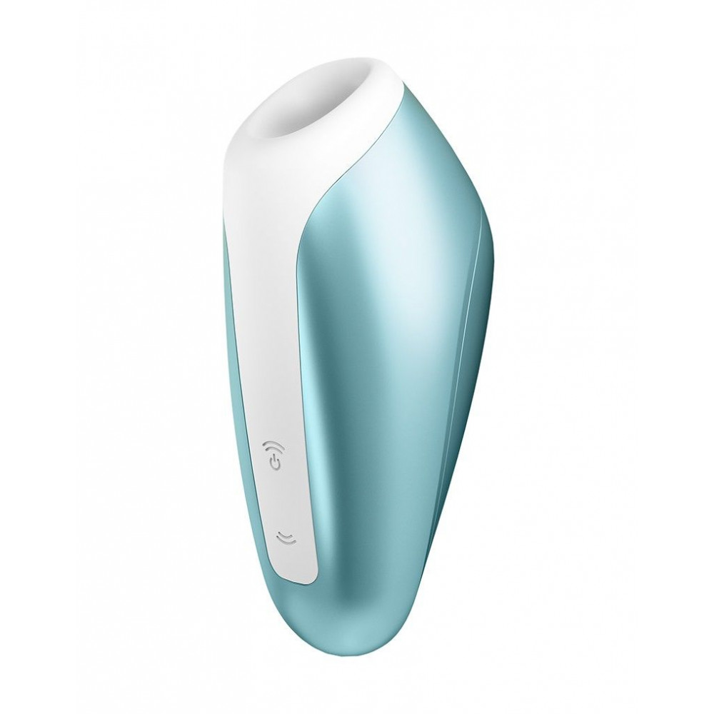 Вибраторы вакуумные - Миниатюрный вакуумный стимулятор Satisfyer Love Breeze Ice Blue 1