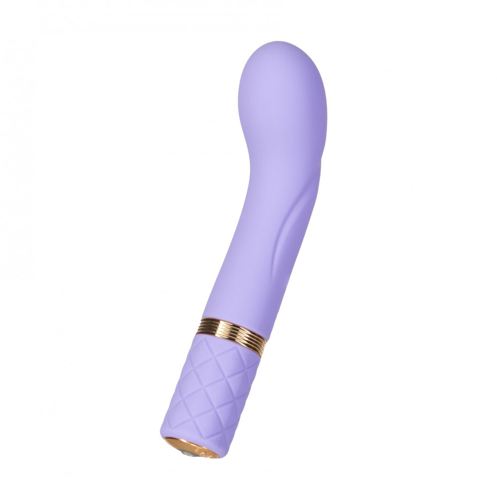Стимулятор точки G - Роскошный вибратор Pillow Talk Racy Purple Special Edition, Сваровски, повязка на глаза+игра