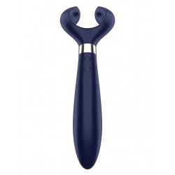 Вибратор для пар Satisfyer Endless Fun Blue, три мотора, многофункциональный
