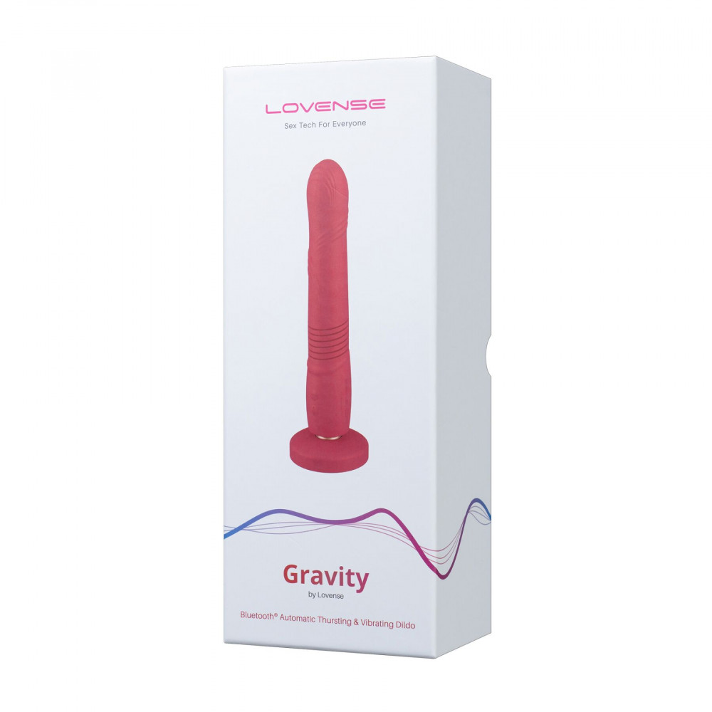 Вибраторы пульсаторы - Смарт мини секс-машина Lovense Gravity, съемная присоска, подходит для вебкама 2