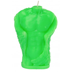 Свеча LOVE FLAME - Angel Man Green Fluor, CPS07-GREEN