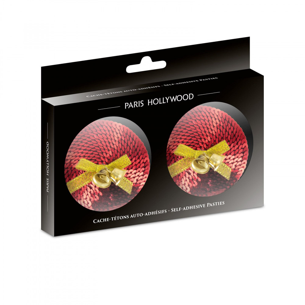 Интимные украшения - Пестис на соски Paris Hollywood Cache Tetons Clochettes 1