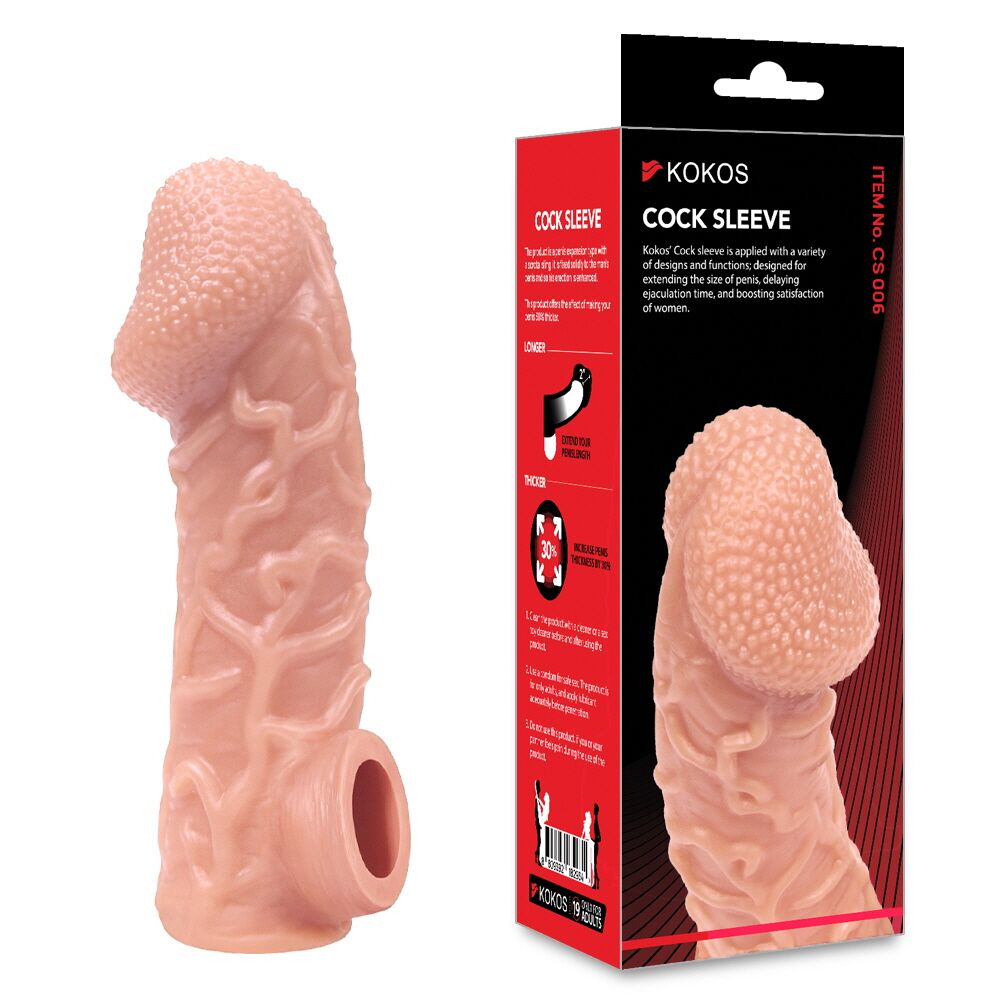 Насадки на член - Насадка на член Kokos Cock Sleeve CS 006 M 1