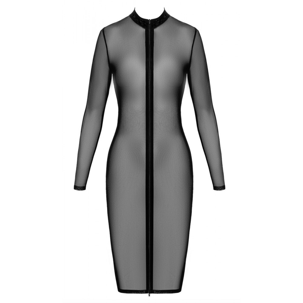 Сексуальные платья - Платье Noir Handmade F347 Tulle midi dress - 3XL 4