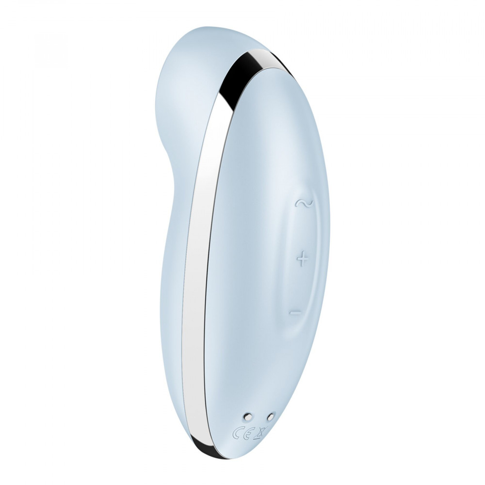 Клиторальный вибратор - Вибростимулятор-пульсатор Satisfyer Tap & Climax 2 Blue 4