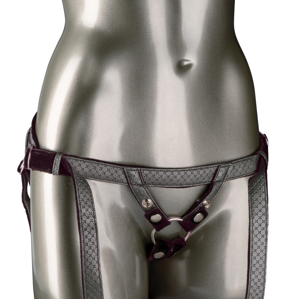 Страпон - Трусики для страпона California Exotic The Regal Duchess Silver 7