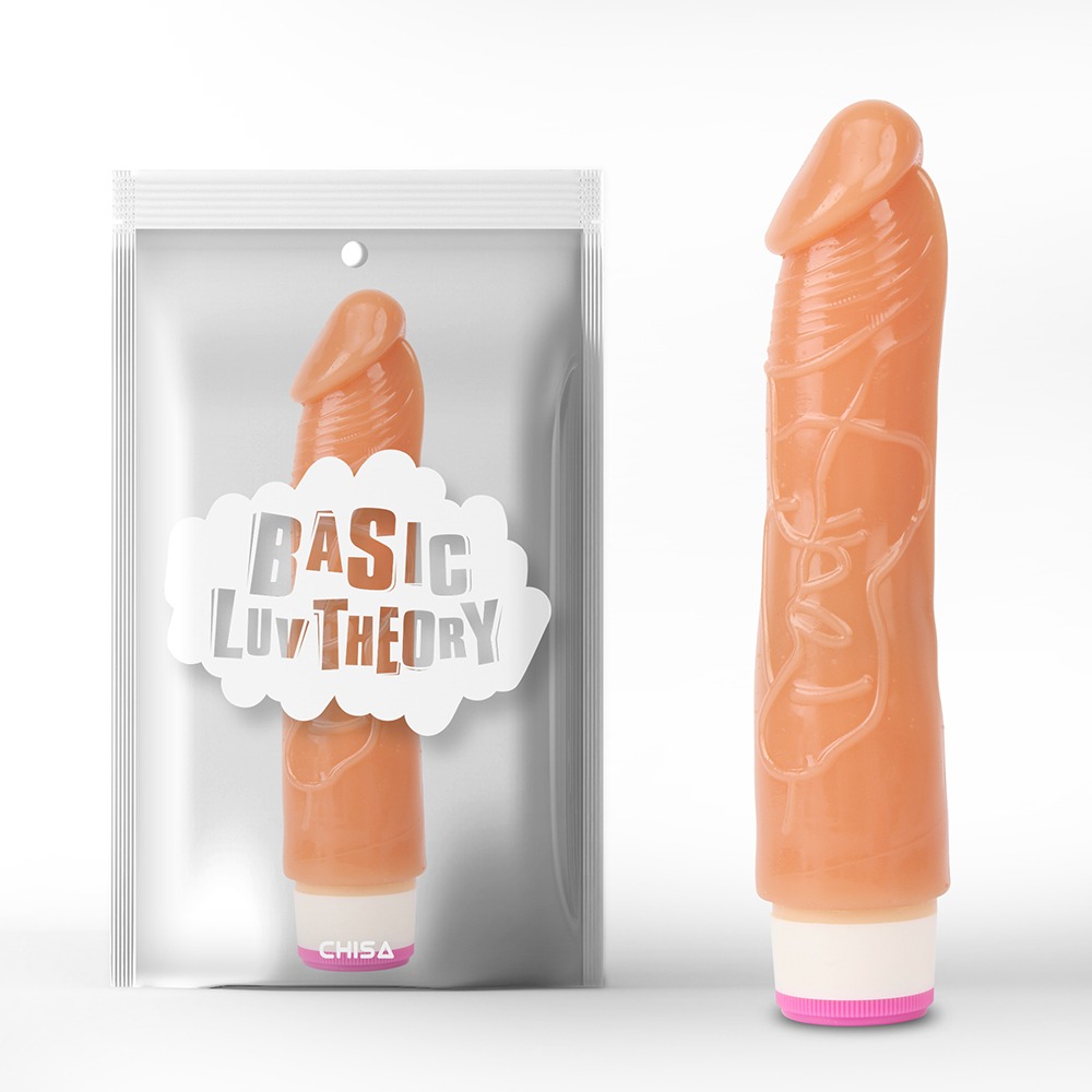 Секс игрушки - Вибратор реалистичный мультискоростной Chisa Basic Luv Theory, бежевый