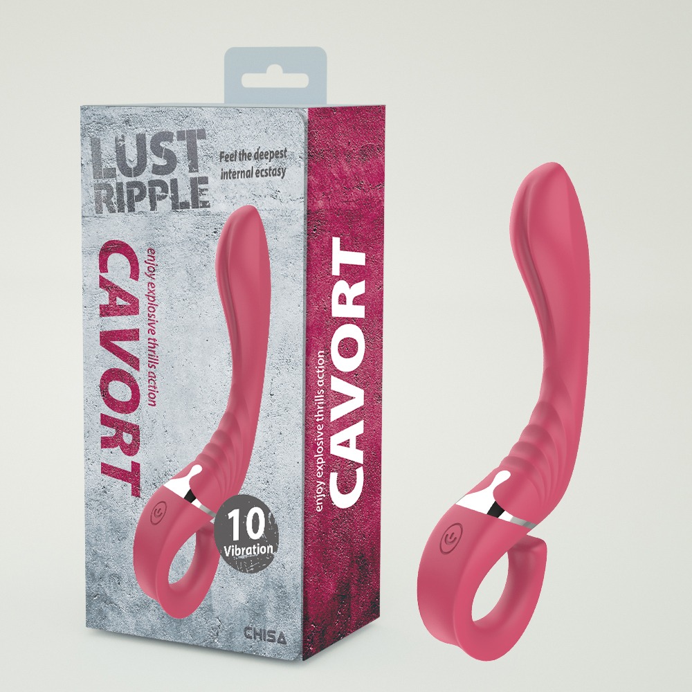 Секс игрушки - Вибратор Chisa Lust Ripple Cavort для стимуляции точки G и других эрогенных точек, розовый