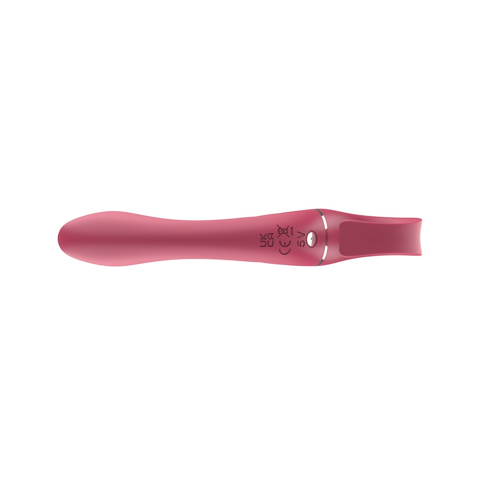Секс игрушки - Вибратор Chisa Lust Ripple Cavort для стимуляции точки G и других эрогенных точек, розовый 5
