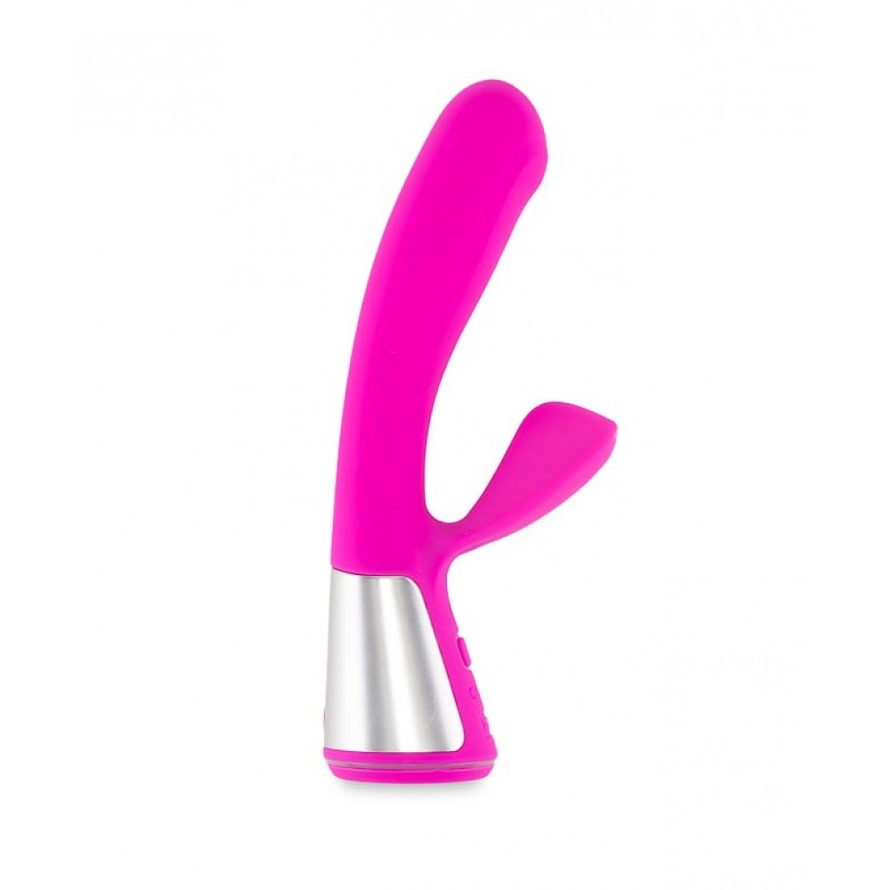 Стимулятор точки G - Вибратор-кролик Ohmibod Fuse KIIROO с интерактивным подключением, розовый