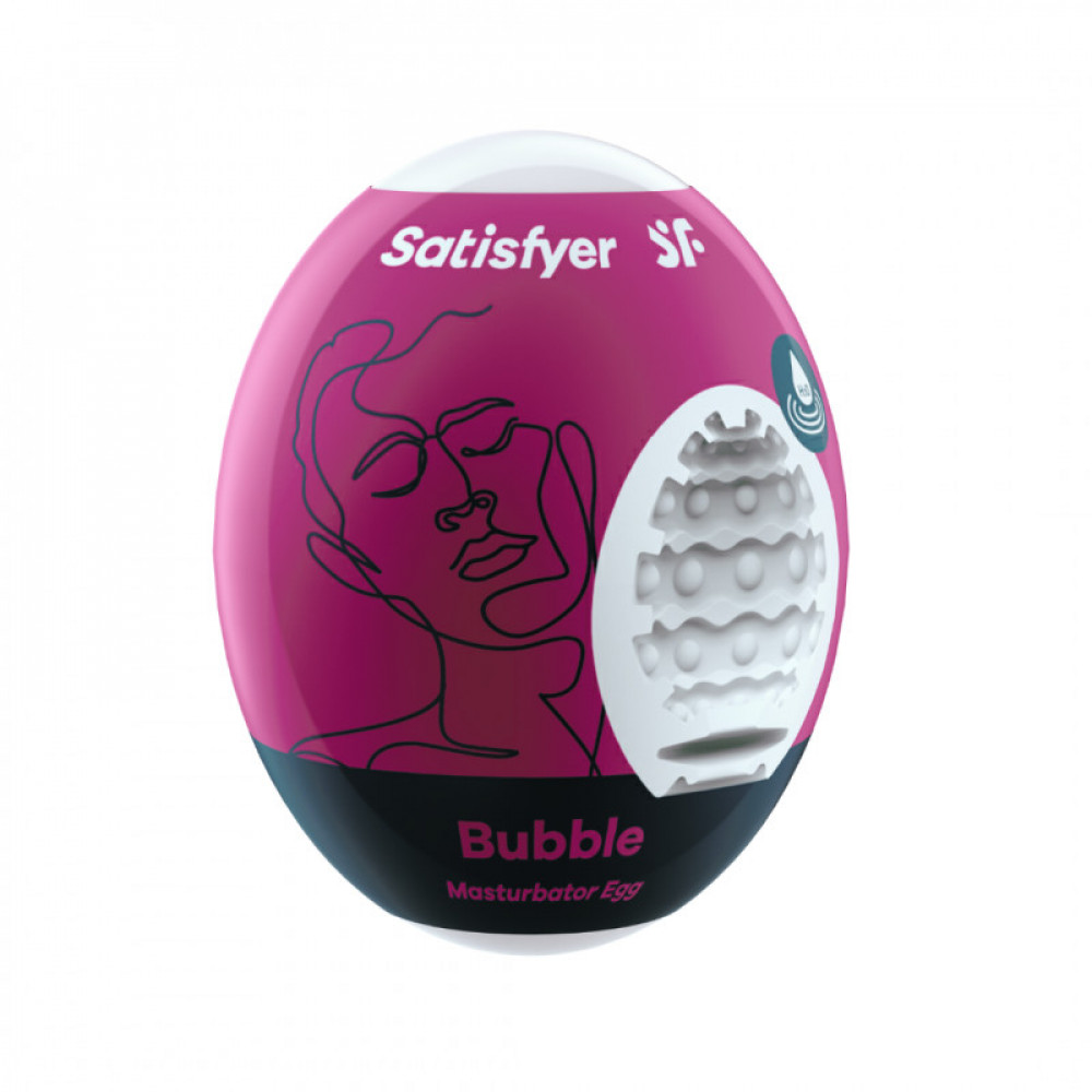 Мастурбатор - Мастурбатор-яйцо Egg Bubble Satisfyer (Германия)