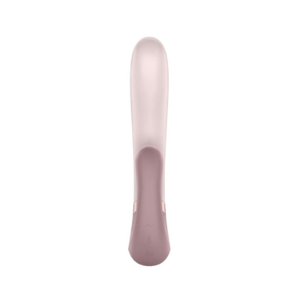 Вибратор - Смарт-вибратор кролик с подогревом Heat Wave Mauve Satisfyer (Германия) 2