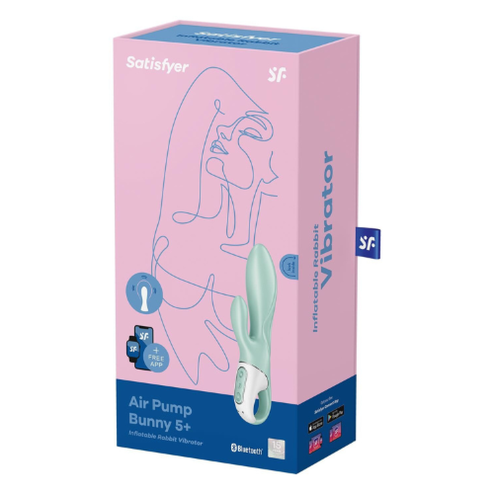 Вибратор - Вибратор-кролик  Air Pump Bunny 5 Satisfyer (Германия) 1