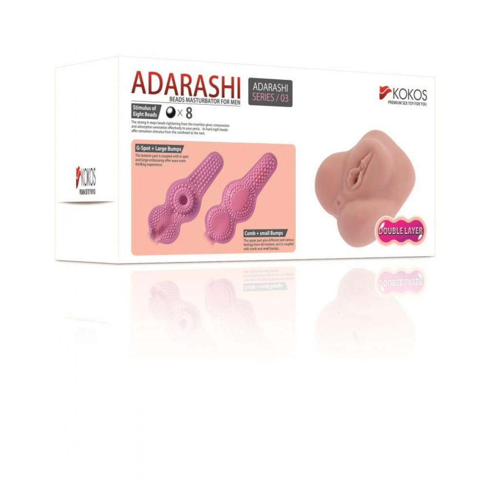 Мастурбаторы вагины - Мастурбатор Kokos Adarashi -3 DL 5