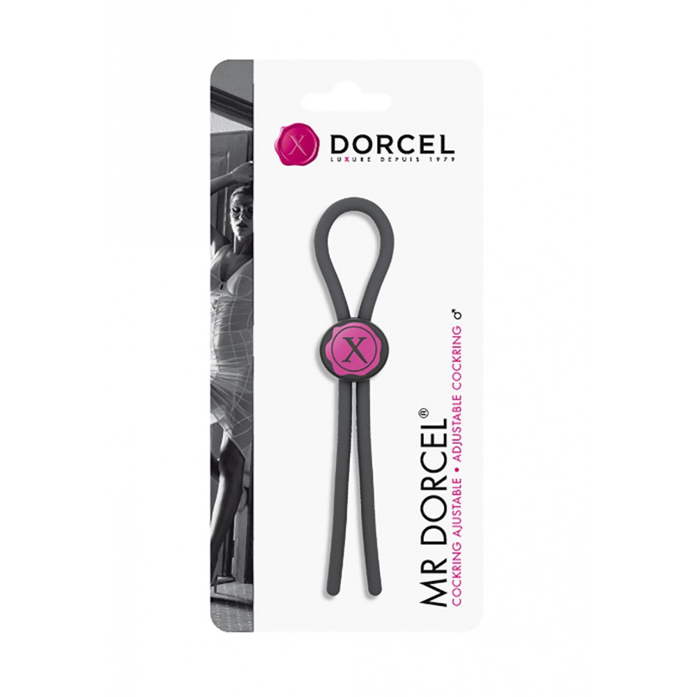 Эрекционное кольцо - Эрекционное кольцо лассо Mr.Dorcel, регулируемая тугость 1