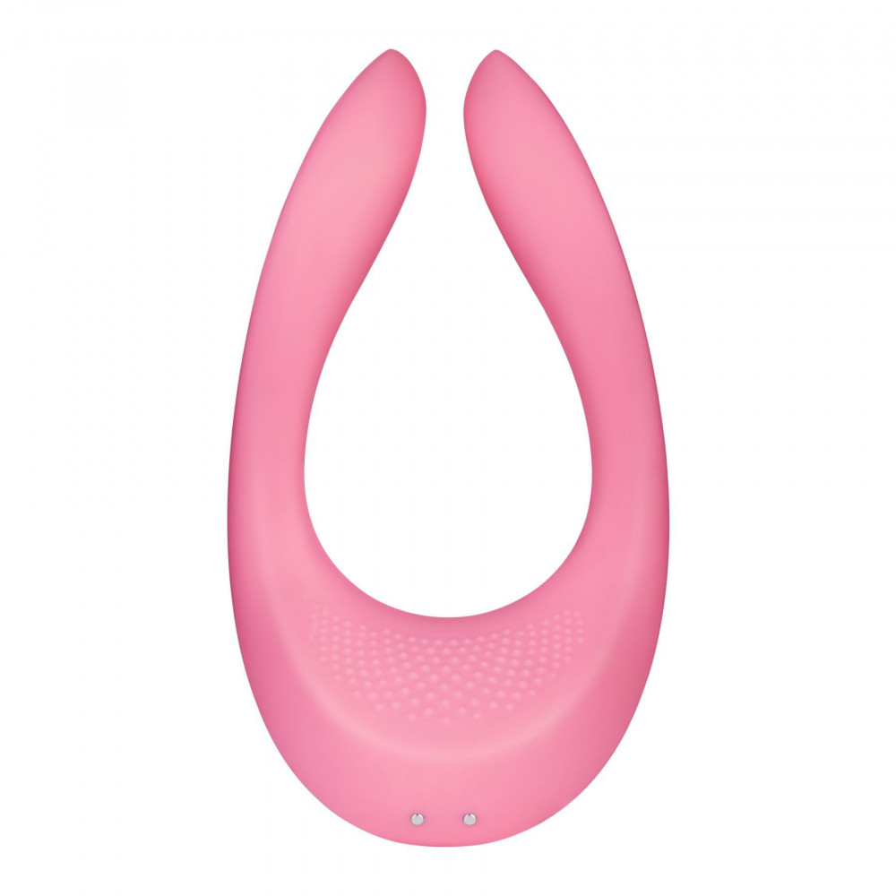 Вибраторы для пар - Вибратор для пар Satisfyer Endless Joy Pink, 3 независимых мотора, многофункциональный 4