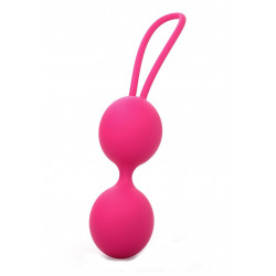 Вагинальные шарики Dorcel Dual Balls Magenta, диаметр 3,6см, вес 55гр