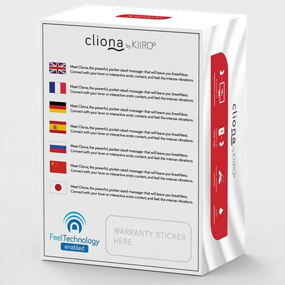 Смарт игрушки - Интерактивный минивибратор Kiiroo Cliona Purple для клитора и эрогенных зон 1