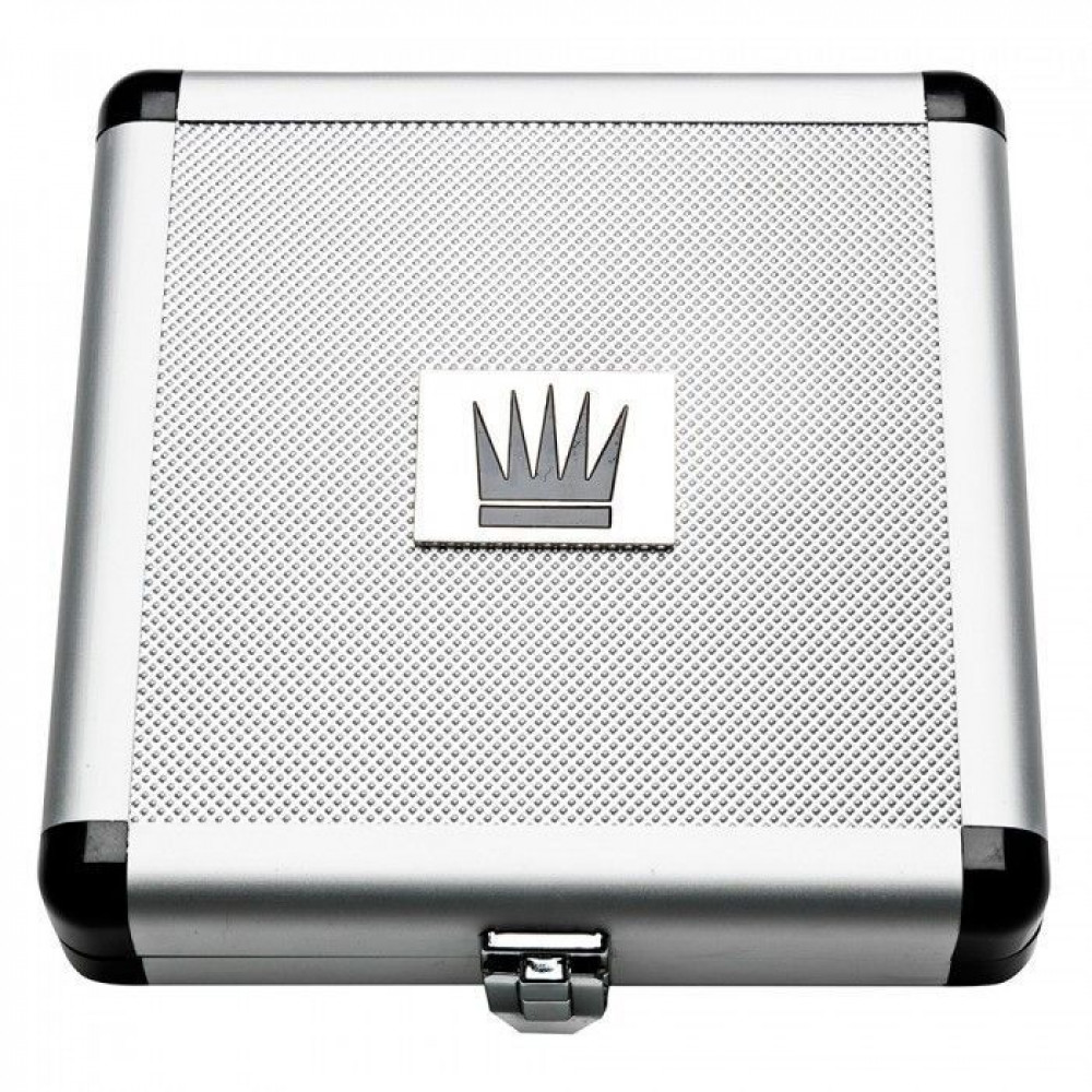  - Экстендер для увеличения члена Jes-Extender Titanium, ремешковый, алюминиевый кейс 2