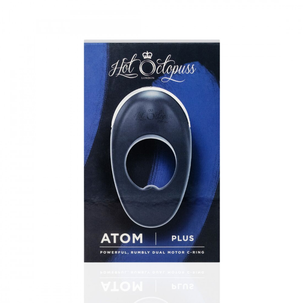 Эрекционные кольца с вибрацией - Эрекционное виброкольцо Hot Octopuss ATOM PLUS, 2 мотора 1