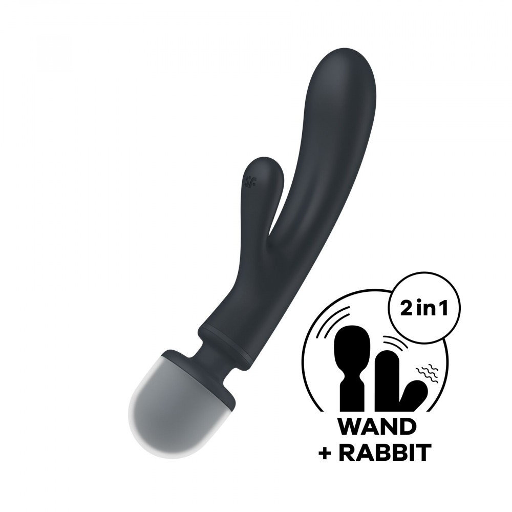 Вибратор - Вибратор Satisfyer Triple Lover (Grey)