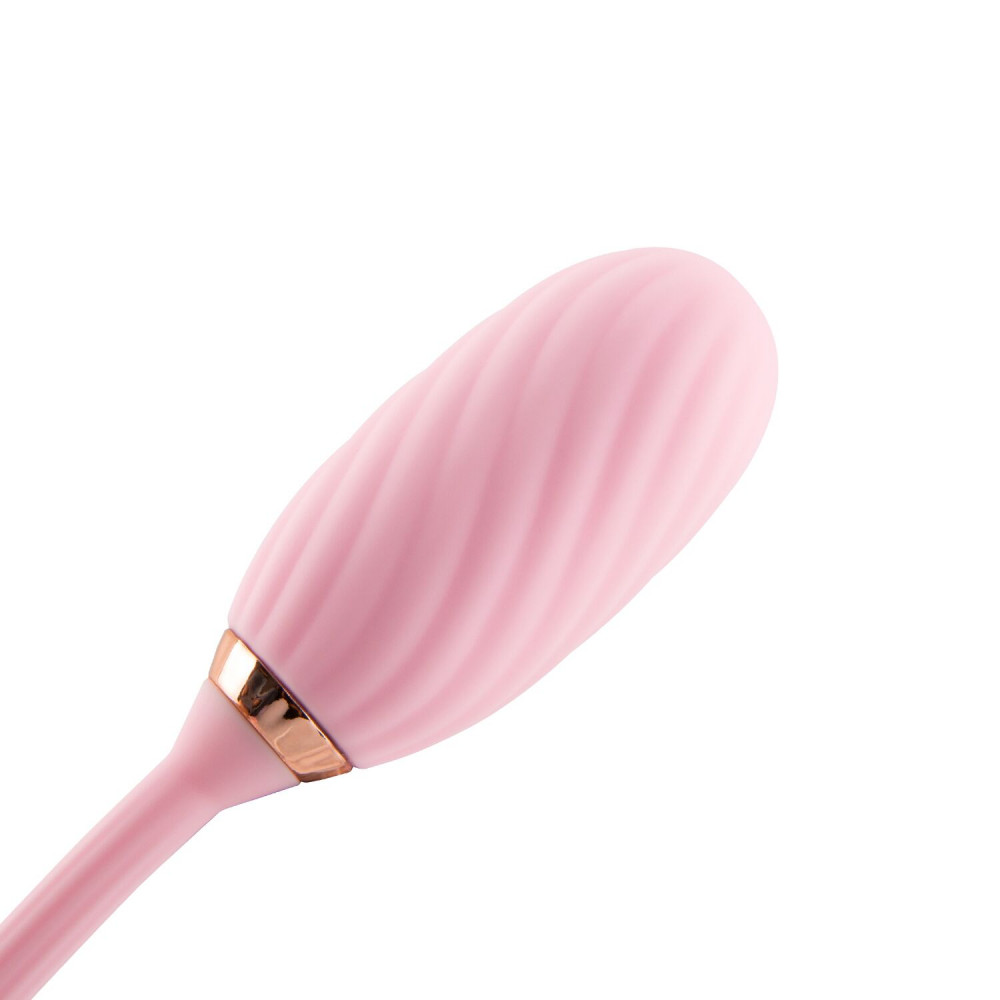 Вибраторы вакуумные - Вакуумный клиторальный стимулятор Otouch Louis Vibrate Pink с виброяйцом, в кейсе 5