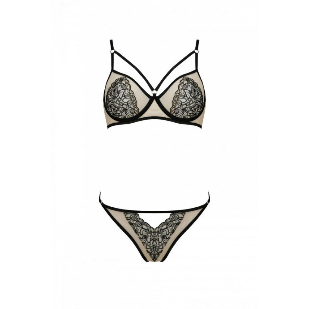 Эротические комплекты - Комплект LORINA SET beige S/M - Passion 2