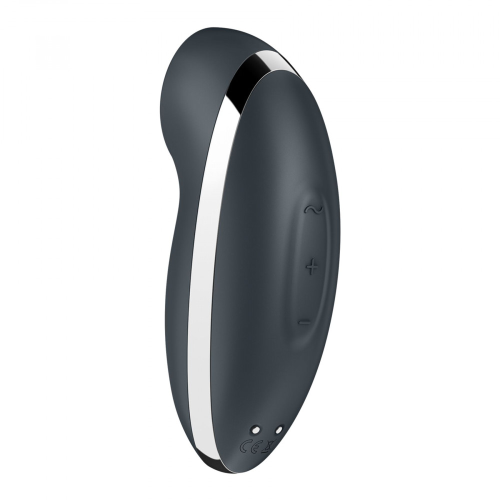 Клиторальный вибратор - Вибростимулятор-пульсатор Satisfyer Tap & Climax 2 Grey 4