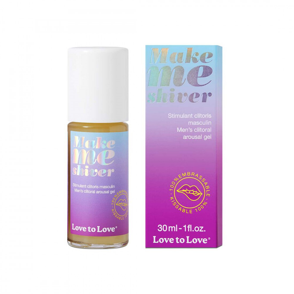 Мужские возбудители - Стимулирующий гель для уздечки пениса Love To Love Make Me Shiver 30 мл