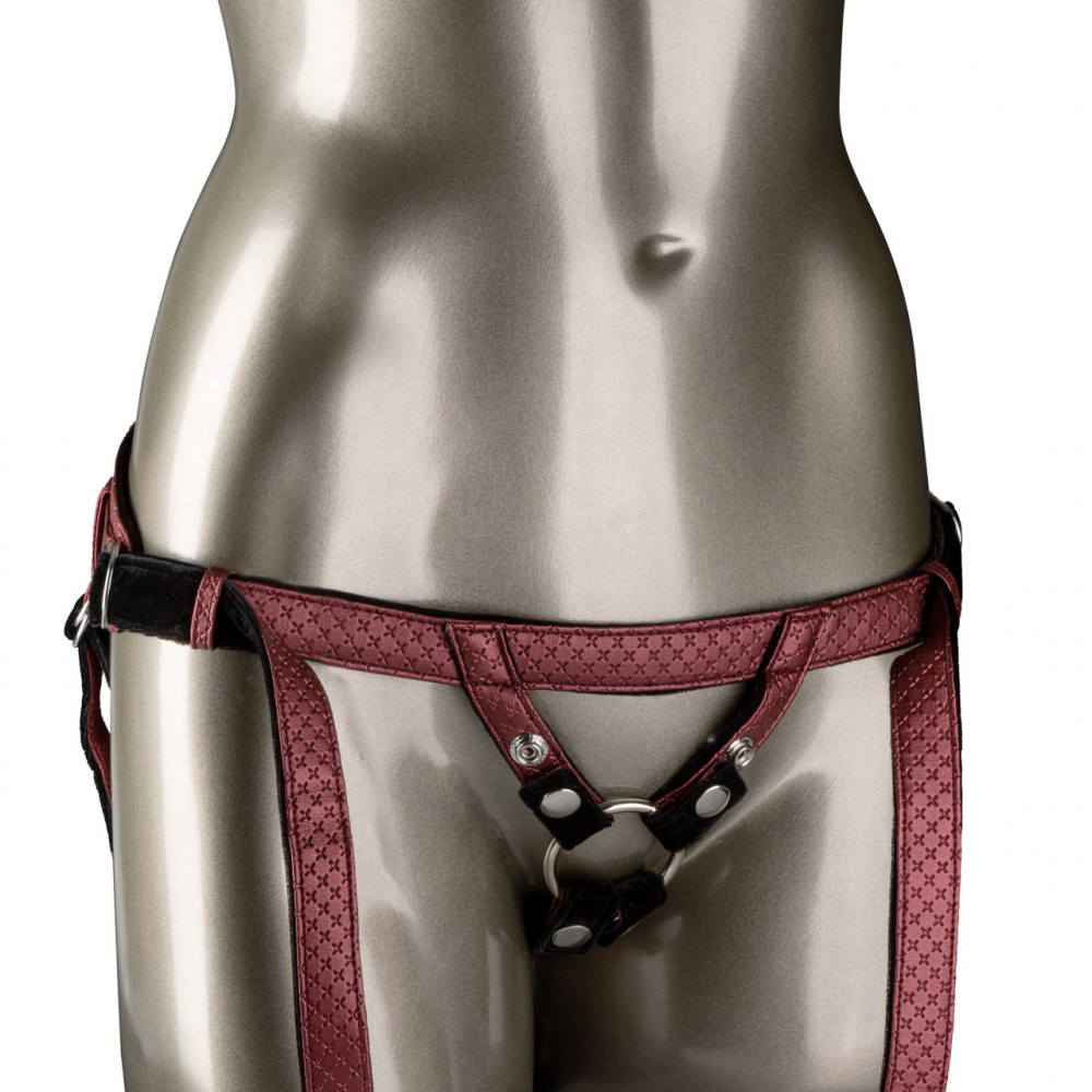 Страпон - Трусики для страпона California Exotic The Regal Duchess Red 7