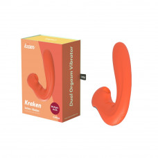 Вибратор Kraken всасывание и вибрация Chisa