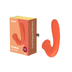 Вибратор Kraken всасывание и вибрация Chisa