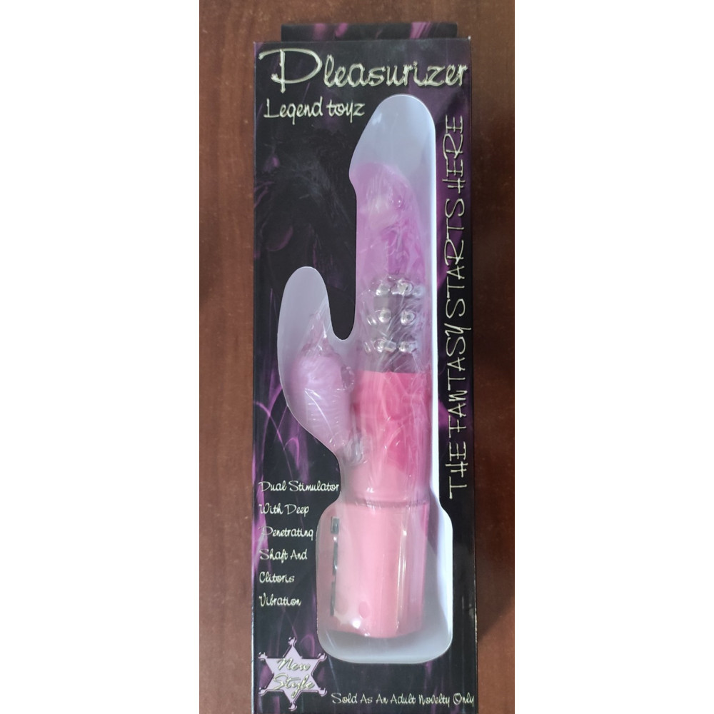 Вибратор - Вибратор с стимулятором клитора Cute Baby Vibrator, BW-004103 PINK 6