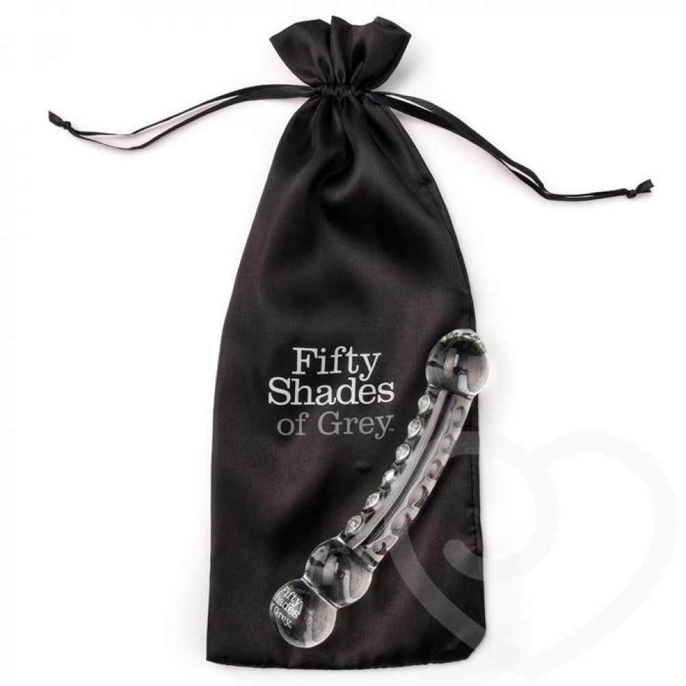 Фаллоимитатор - Стеклянный фаллоимитатор СВЕДИ МЕНЯ С УМА  Fifty Shades of Grey (Великобритания) 3