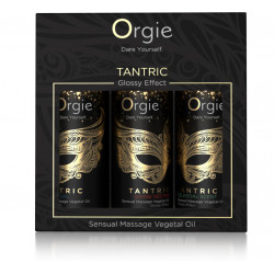 Набор массажных масел 3х30 мл с ароматами-афродизиаками  TANTRIC,  Orgie