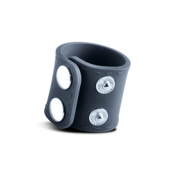 Кольцо на мошонку Boners Ball Strap, серое, S/M