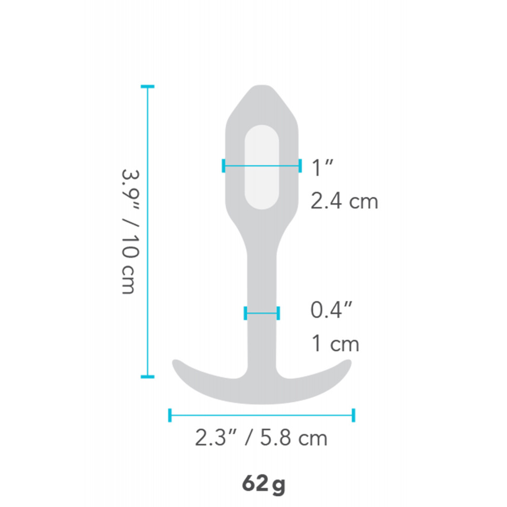 Секс игрушки - Анальна пробка с вибрацией размер S B-Vibe Vibrating Snug Plug 1, оранжевая 7