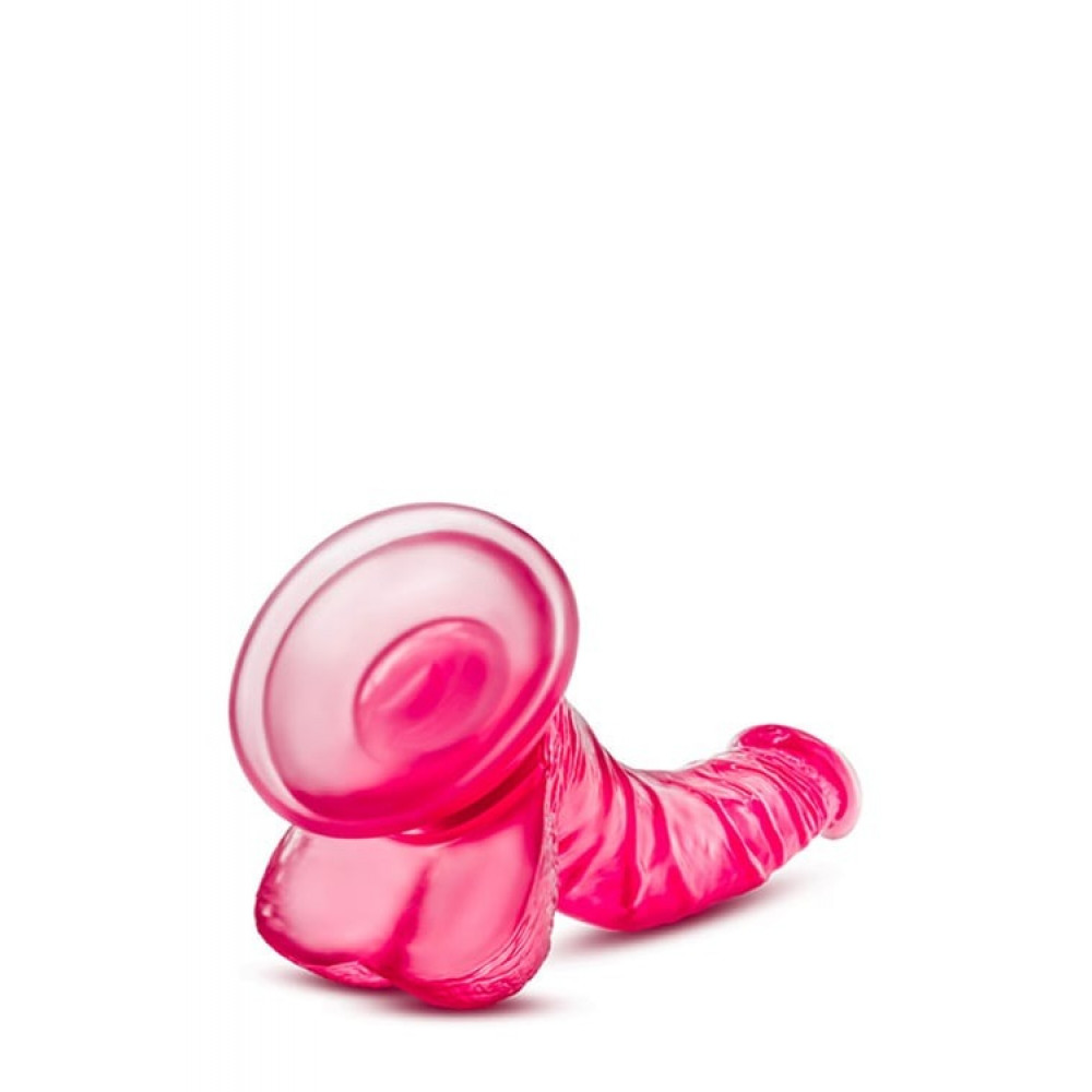 Секс игрушки - Фаллоимитатор реалистичный с мошонкой Blush b Yours на присоске, розовый 2