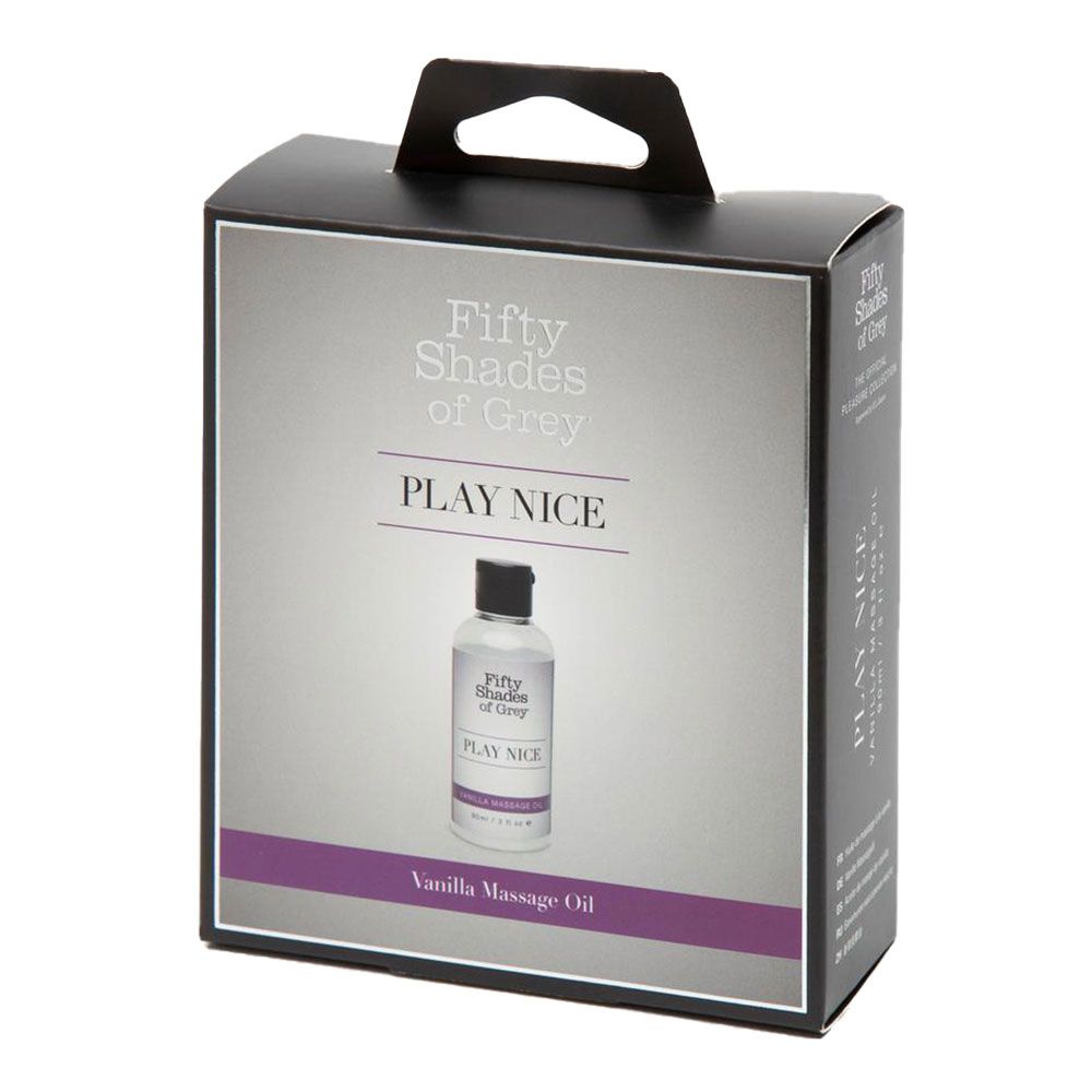 Массажные масла - Масло для массажа Fifty Shades of Grey Play Nice Vanilla Massage Oil, 90 мл 1