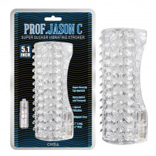 Мастурбатор с вибрацией 5,1 Prof.Jason С Super Sucker Vibrating Stroker