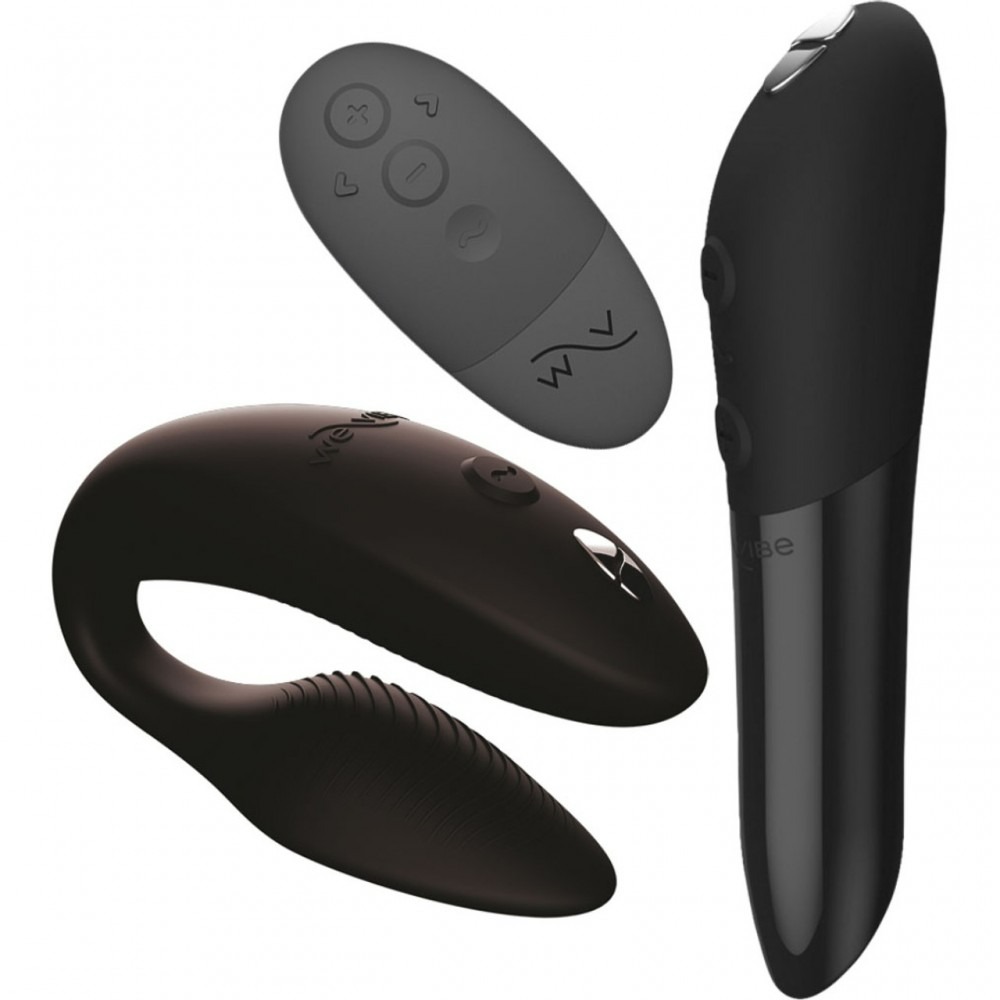 Секс игрушки - Набор секс-игрушек вибратор для пар Sync 2 и вибропуля Tango X We-Vibe Limited Anniversary Edition 9